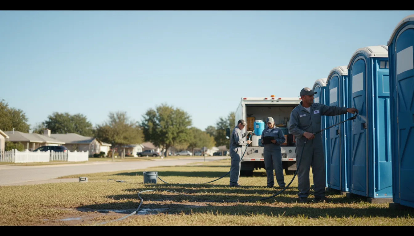Long-Term Portable Toilet Rental in Lexington, MI near me